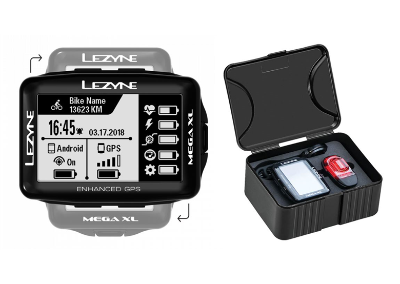 Nawigacja rowerowa + lampka LEZYNE Mega XL GPS Smart Loaded