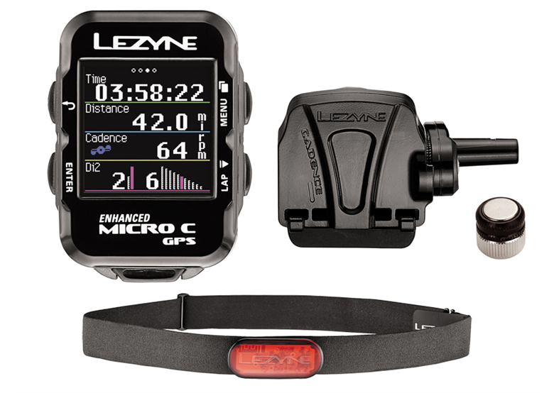 Nawigacja rowerowa LEZYNE Micro Color GPS HRSC Loaded