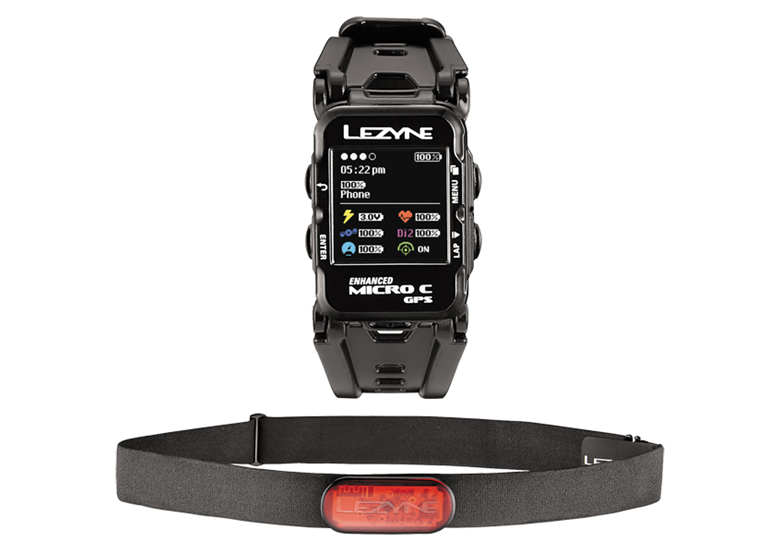 Nawigacja rowerowa LEZYNE Micro GPS Watch Color HR Loaded