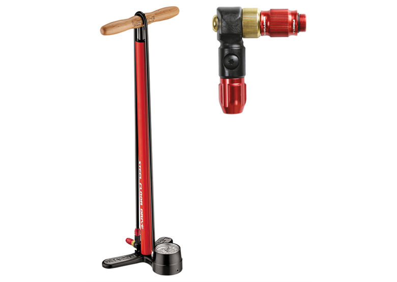Pompka podłogowa LEZYNE Steel Floor Drive ABS-1 Pro Chuck