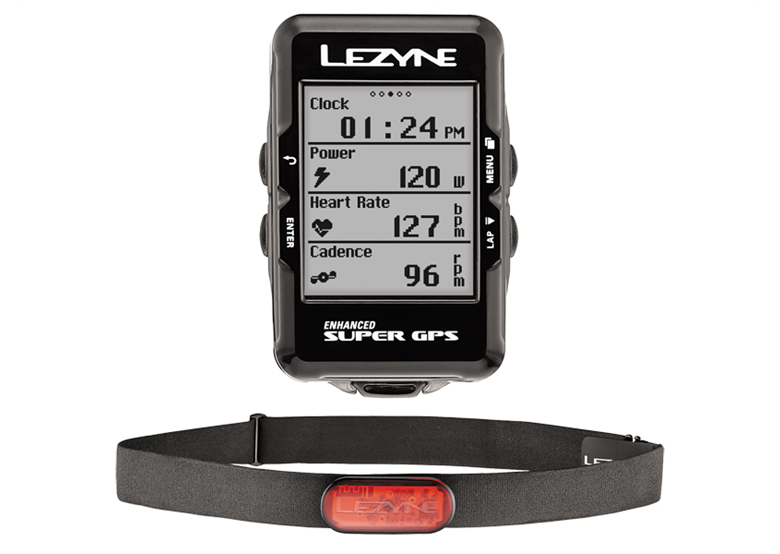 Nawigacja rowerowa LEZYNE Super GPS HR Loaded