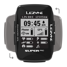 Nawigacja rowerowa + lampka LEZYNE Super PRO GPS Smart Loaded