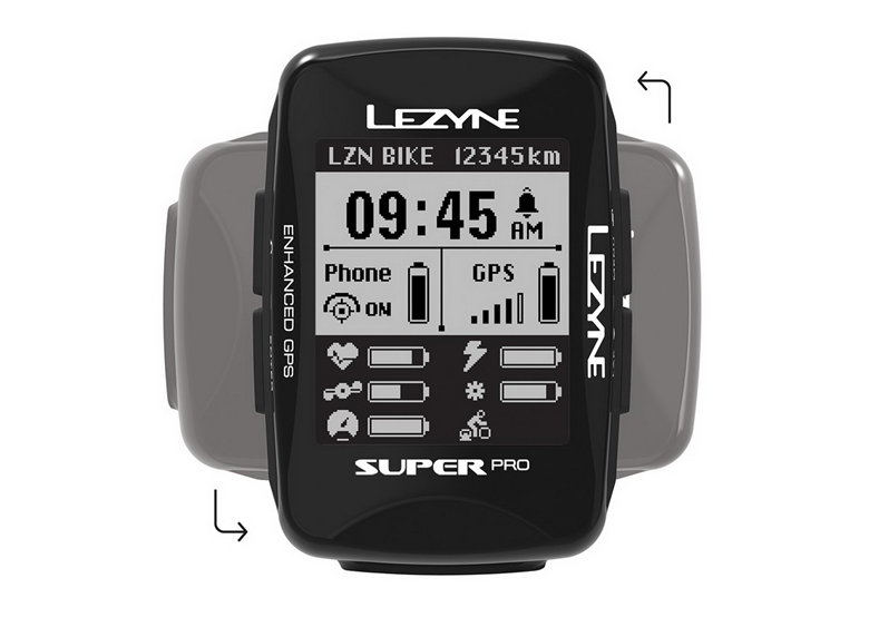 Nawigacja rowerowa + lampka LEZYNE Super PRO GPS Smart Loaded