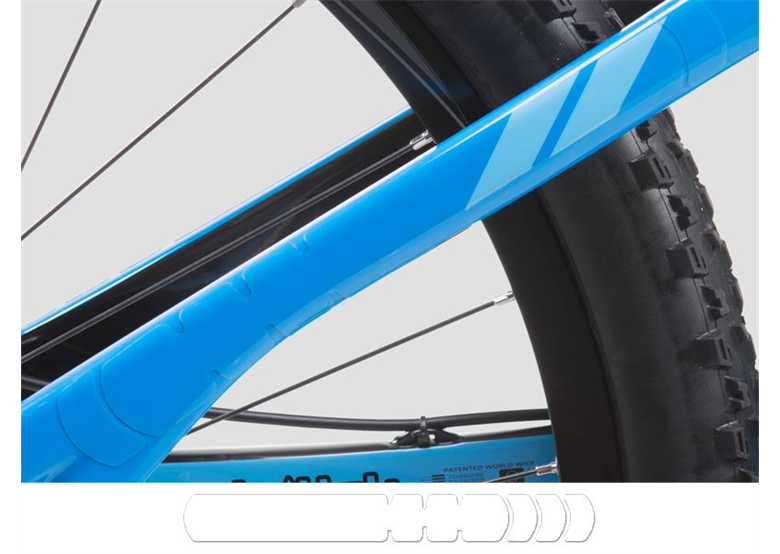 Naklejki ochronne na ramę LIZARD SKINS Small Frame Protector Clear