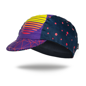 Czapka kolarska z daszkiem LUXA RETRO RISE