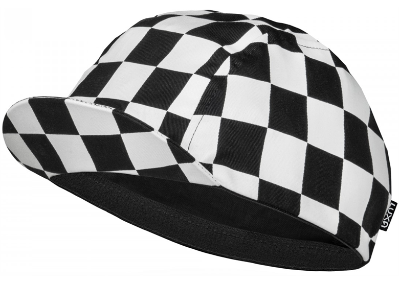 Czapka kolarska z daszkiem LUXA Squares