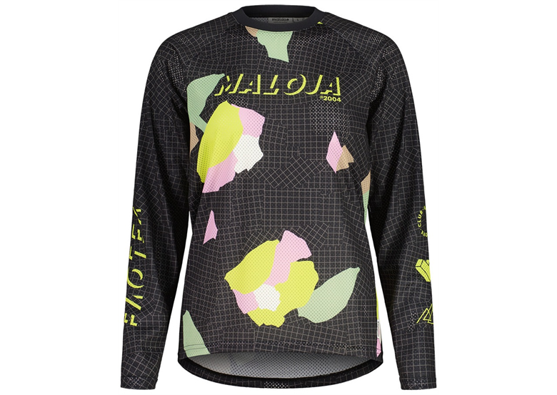 Koszulka rowerowa damska z długim rękawem MALOJA FurculaM.