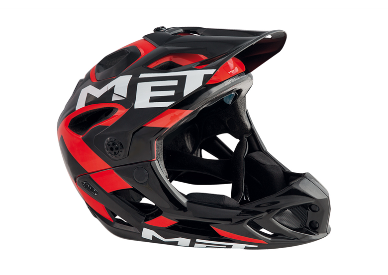 Kask rowerowy Full Face MET Parachute HES