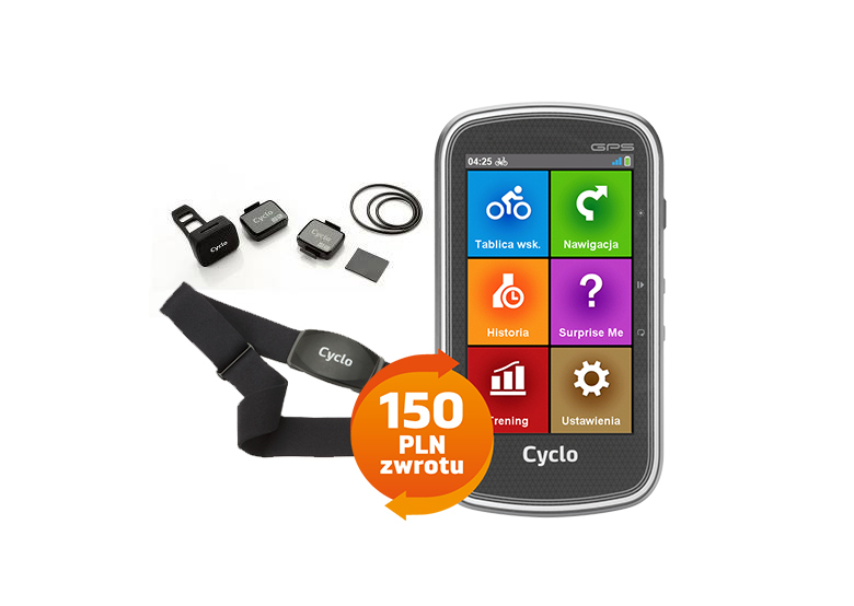 Nawigacja rowerowa MIO Cyclo 605 Europe