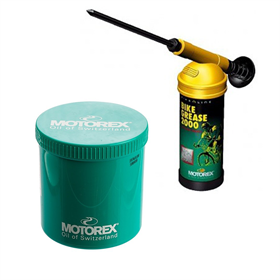 Smar uniwersalny MOTOREX Bike Grease 2000 + Smarownica MOTOREX Bike Gun