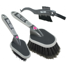 Zestaw trzech szczotek MUC-OFF Brush Set