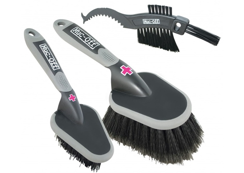 Zestaw trzech szczotek MUC-OFF Brush Set