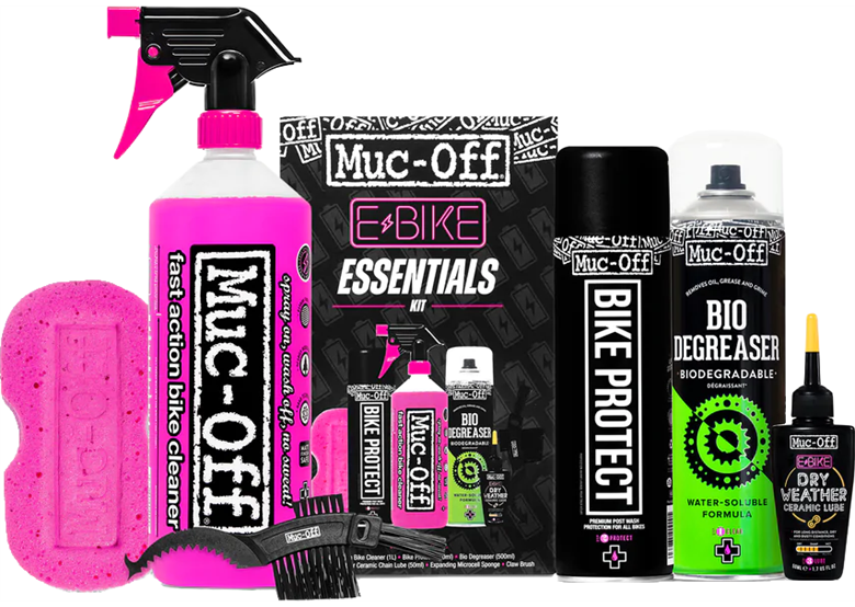 Zestaw do czyszczenia roweru MUC-OFF eBike Essentials Kit