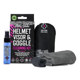 Zestaw do czyszczenia MUC-OFF Helmet, Visor & Goggle Cleaning Kit