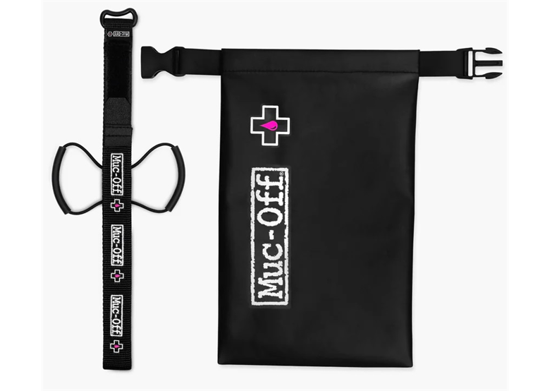 Pas narzędziowy na ramę + torba wodoodporna MUC-OFF Utility Frame Strap & Waterproof Cargo Bag Bundle