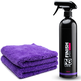 Preparat ochronny i nabłyszczający NBCARE  + Ręcznik z mikrofibry NBCARE Premium