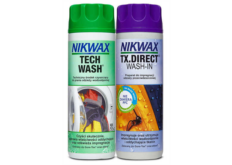 Zestaw pielęgnacyjny NIKWAX Tech Wash / TX. Direct Wash-In