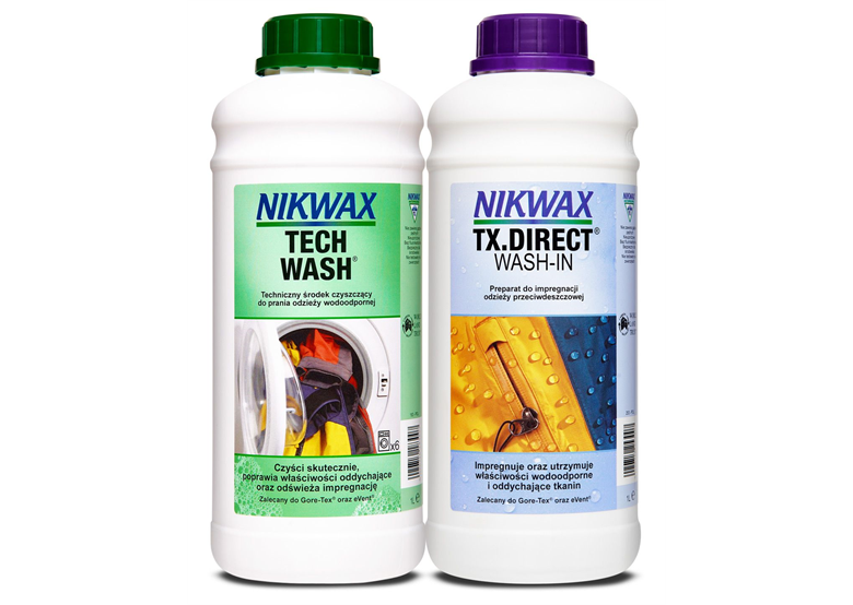 Zestaw pielęgnacyjny NIKWAX Tech Wash / TX. Direct Wash-In