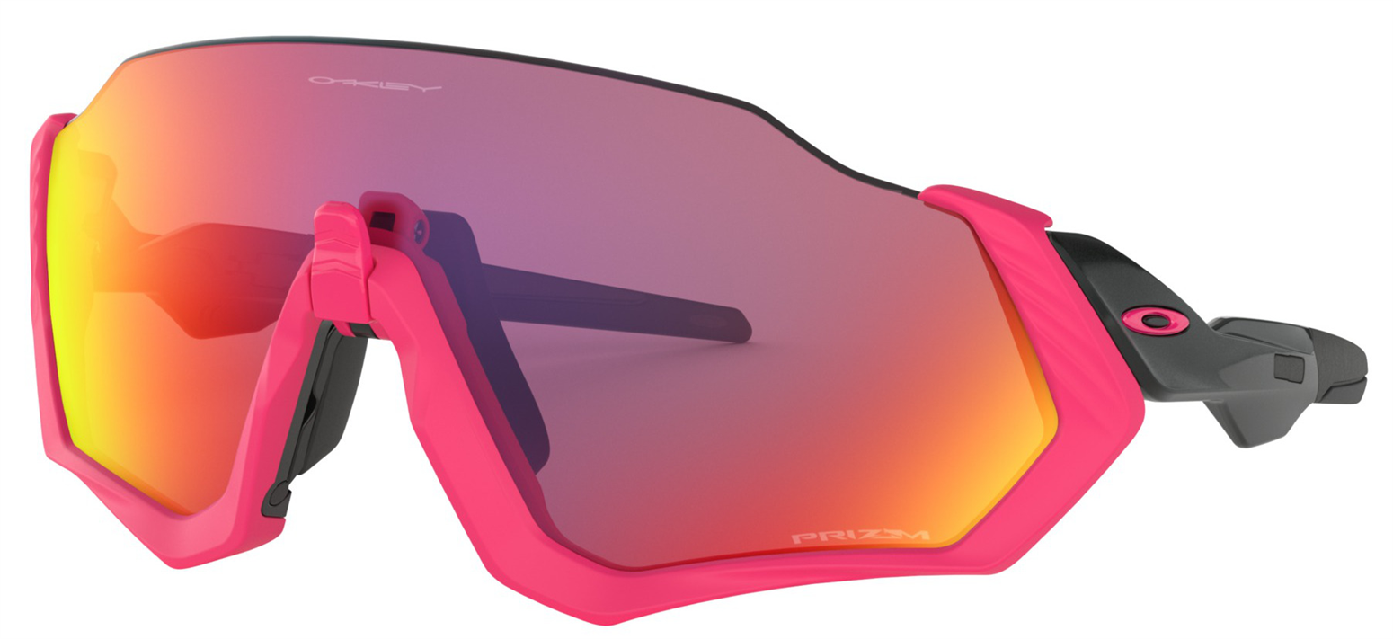 ウエア Oakley - OAKLEY FLIGHT JACKET PRIZM ROAD Flight Jacket™ Prizm Road Jade Lenses, Matte Steel Frame