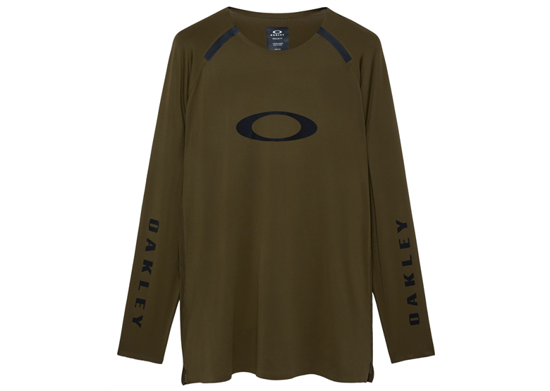 Koszulka rowerowa z długim rękawem OAKLEY Maven Scrub