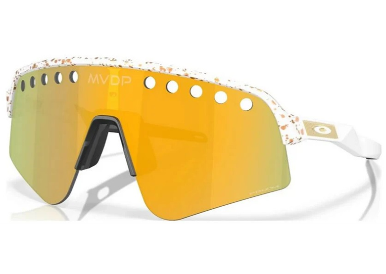 Okulary rowerowe OAKLEY Sutro Lite Sweep Mathieu Van Der Poel PRIZM 24K