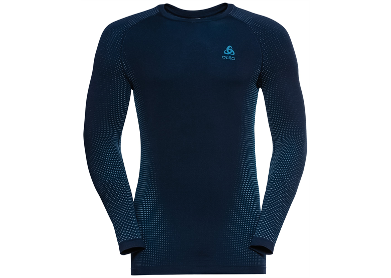 Podkoszulek z długim rękawem ODLO Performance Warm Eco Bl Top Crew Neck L/S