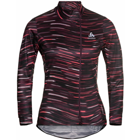 Bluza rowerowa damska ODLO Zeroweight Ceramiwarm Midlayer Full Zip