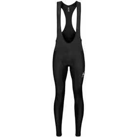 Spodnie rowerowe z wkładką ODLO Zeroweight Ceramiwarm Tights Suspenders
