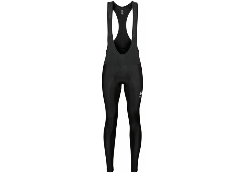 Spodnie rowerowe z wkładką ODLO Zeroweight Ceramiwarm Tights Suspenders