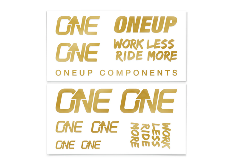 Naklejki na kierownicę ONEUP COMPONENTS Decal Kit