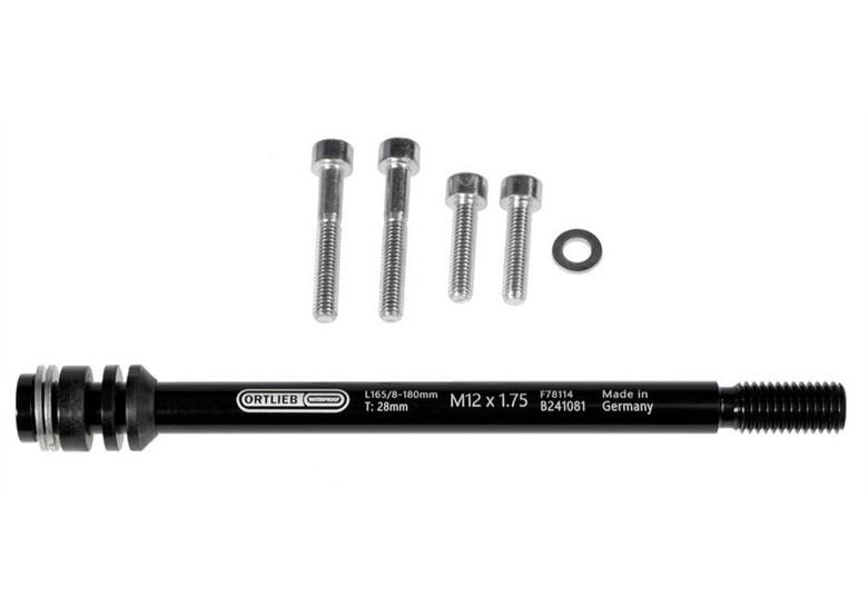 Adapter do montażu bagażnika ORTLIEB Thru Axle