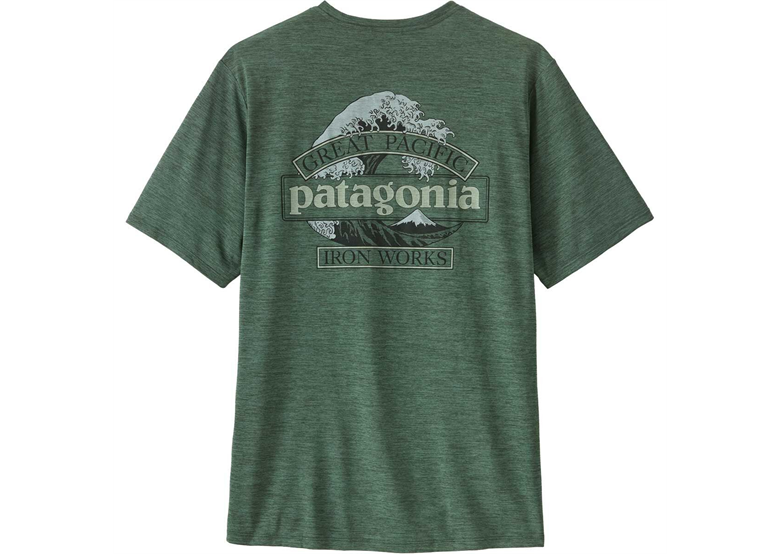 Koszulka z krótkim rękawem PATAGONIA Capilene Cool Daily Shirt - Great Waves