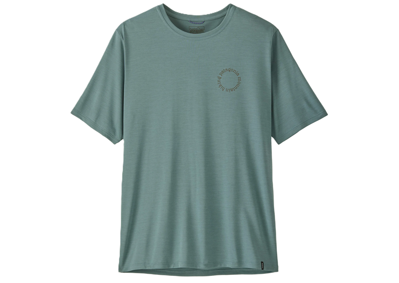 Koszulka z krótkim rękawem PATAGONIA Capilene Cool Daily Shirt - Spoke Stencil