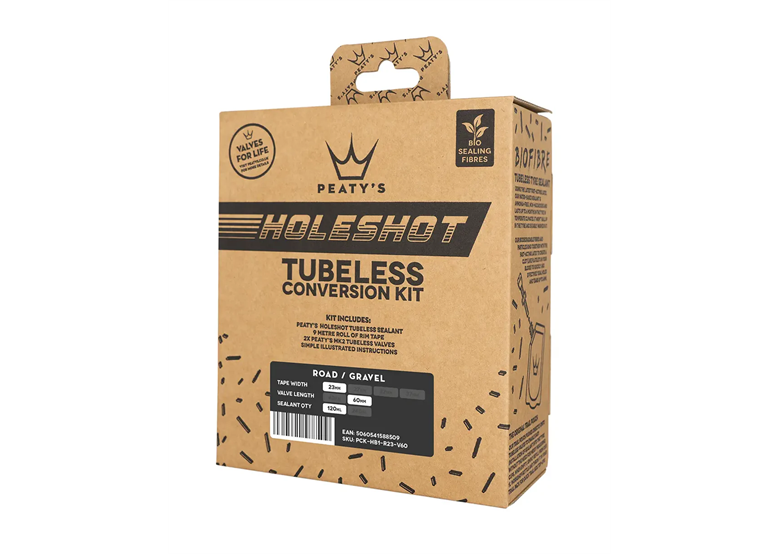 Zestaw uszczelniający do opon PEATY'S Holeshot Tubeless Conversion Kit