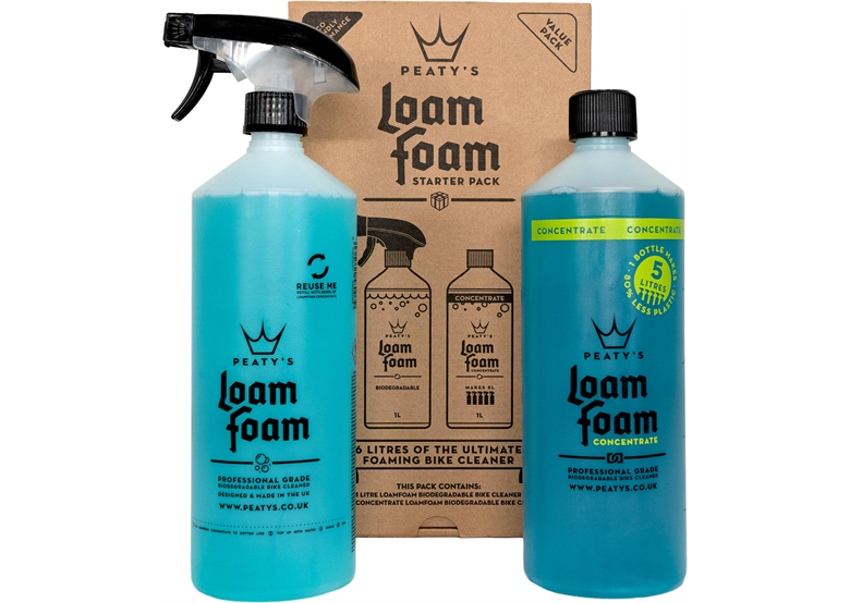 Zestaw do czyszczenia roweru PEATY'S Loam Foam Starter Pack