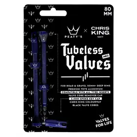 Zestaw wentyli presta PEATY'S X Chris King MK2 Tubeless