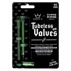 Zestaw wentyli presta PEATY'S X Chris King MK2 Tubeless