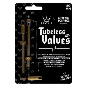 Zestaw wentyli presta PEATY'S X Chris King MK2 Tubeless