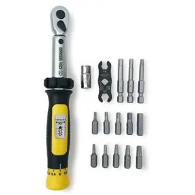 Klucz dynamometryczny z zestawem końcówek PEDRO'S Demi Torque