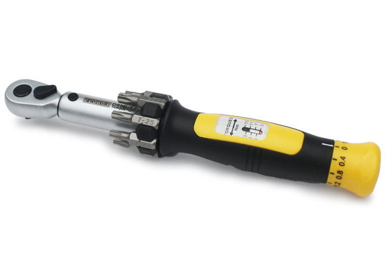 Klucz dynamometryczny z zestawem końcówek PEDRO'S Demi Torque