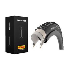 Opona PIRELLI Cinturato Cross Mixed TLR + Dętka PIRELLI SporTube 28