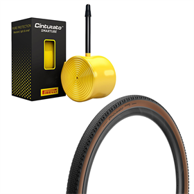 Opona PIRELLI Cinturato Gravel Hard TLR + Dętka PIRELLI Cinturato SmarTube