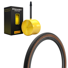 Opona PIRELLI Cinturato Gravel Hard TLR + Dętka PIRELLI Cinturato SmarTube