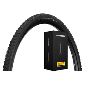 Opona PIRELLI Cinturato Gravel Mixed TLR + Dętka PIRELLI SporTube 28