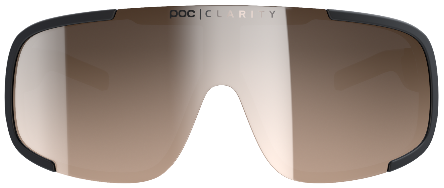 Lunettes De Soleil POC Aspire - Monture Noire / Verres Violets - Protection UV400 - Neuf