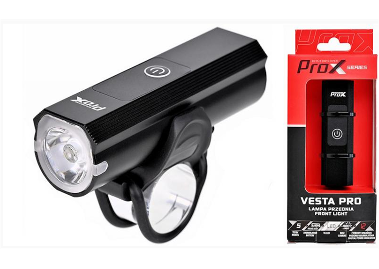 Lampka przednia PROX Vesta Pro