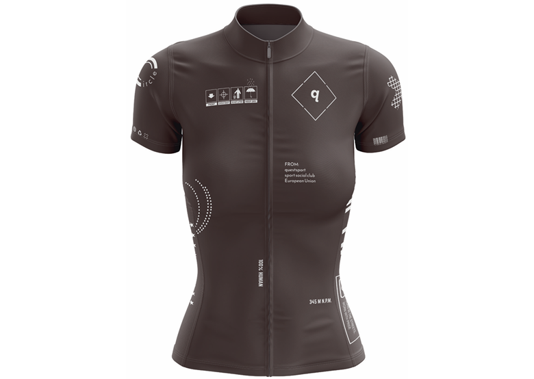 Koszulka kolarska damska QUEST Details