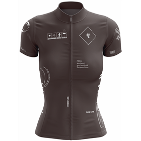 Koszulka kolarska damska QUEST Details