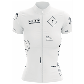 Koszulka kolarska damska QUEST Details