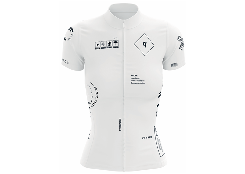 Koszulka kolarska damska QUEST Details